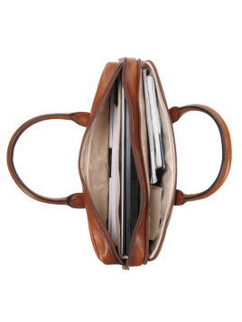 Gerard Henon 2281 - CUIR DE VACH.COLLET - MAR porte documents 15" vérone Sac business