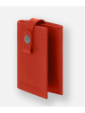 Les Ateliers Foures S10X - CUIR DE VACHETTE - ORANGE porte cartes porte-cartes