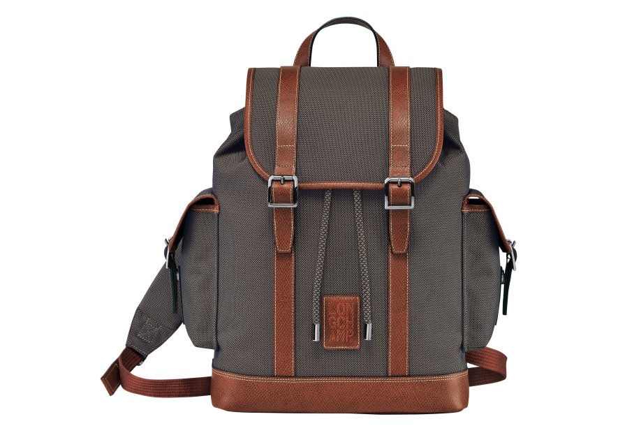 Longchamp 20035080 - POLYAMIDE/CUIR - BRUN sac à dos longchamp boxford rabat m Loisirs