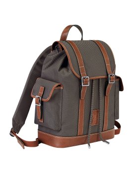 Longchamp 20035080 - POLYAMIDE/CUIR - BRUN sac à dos longchamp boxford rabat m Loisirs