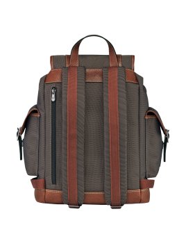 Longchamp 20035080 - POLYAMIDE/CUIR - BRUN sac à dos longchamp boxford rabat m Loisirs