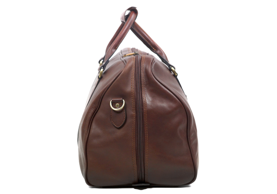 Gerard Henon 5290 - CUIR DE VACHETTE - MARRON Sac de voyage "Classic"