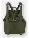 Les Ateliers Foures B417 - CUIR DE VACHETTE - KAKI sac à dos sécurisé s avec attache fixation sacs-a-mains