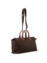 JUMP UP03 - POLYESTER/CUIR - CHOCOLAT sac voyage 45cm squarmouth jump uppsala sacs-de-voyage