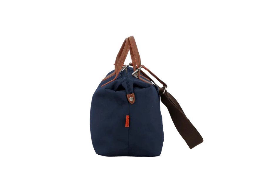JUMP UP03 - POLYESTER/CUIR - MARINE sac voyage 45cm squarmouth jump uppsala Sacs de voyage