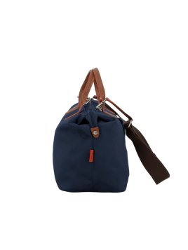 JUMP UP03 - POLYESTER/CUIR - MARINE sac voyage 45cm squarmouth jump uppsala Sacs de voyage