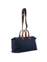 JUMP UP03 - POLYESTER/CUIR - MARINE sac voyage 45cm squarmouth jump uppsala sacs-de-voyage