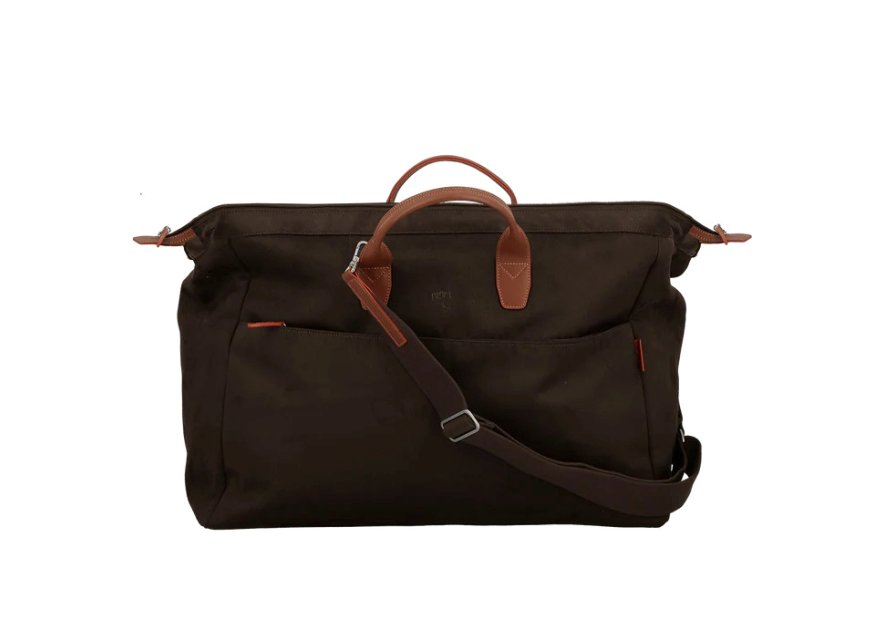 JUMP UP04 - POLYESTER/CUIR - CHOCOLAT sac de voyage 54cm squarmouth jump uppsala Sacs de voyage