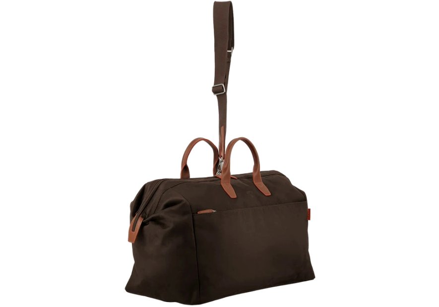 JUMP UP04 - POLYESTER/CUIR - CHOCOLAT sac de voyage 54cm squarmouth jump uppsala Sacs de voyage