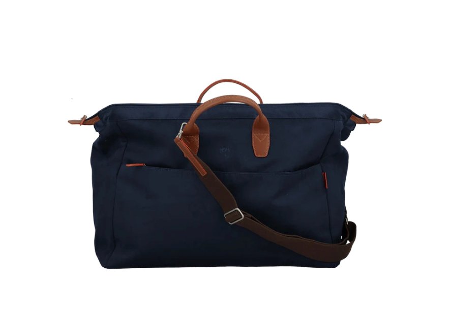 JUMP UP04 - POLYESTER/CUIR - MARINE sac de voyage 54cm squarmouth jump uppsala Sacs de voyage
