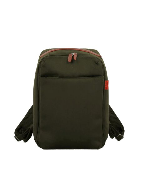 JUMP UP05 - POLYESTER/CUIR - OLIVE sac à dos cabine ryanair jump uppsala Sacs de voyage