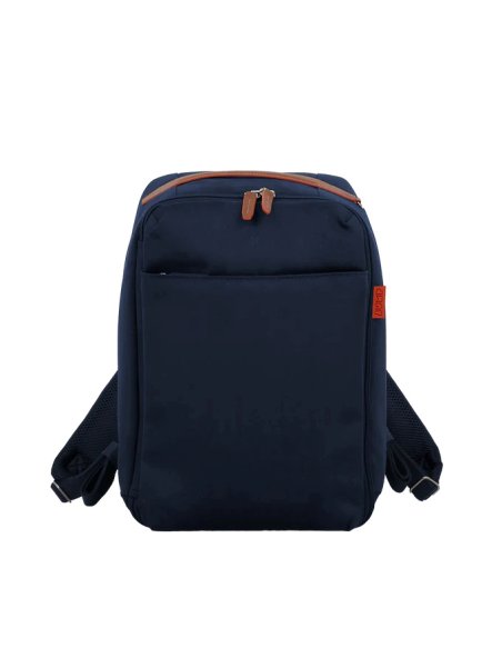 JUMP UP05 - POLYESTER/CUIR - MARINE sac à dos cabine ryanair jump uppsala Sacs de voyage