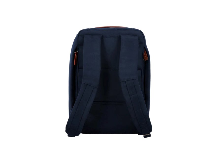 JUMP UP05 - POLYESTER/CUIR - MARINE sac à dos cabine ryanair jump uppsala Sacs de voyage