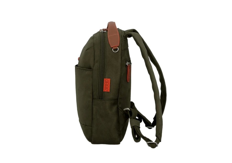 JUMP UP07 - POLYESTER/CUIR - OLIVE sac à dos s jump uppsala Loisirs