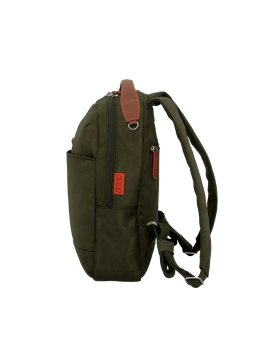 JUMP UP07 - POLYESTER/CUIR - OLIVE sac à dos s jump uppsala Loisirs