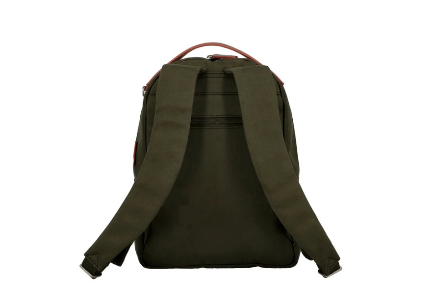JUMP UP07 - POLYESTER/CUIR - OLIVE sac à dos s jump uppsala Loisirs