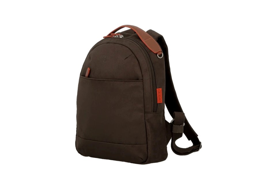 JUMP UP07 - POLYESTER/CUIR - CHOCOLAT sac à dos s jump uppsala Loisirs