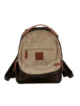 JUMP UP07 - POLYESTER/CUIR - CHOCOLAT sac à dos s jump uppsala Loisirs