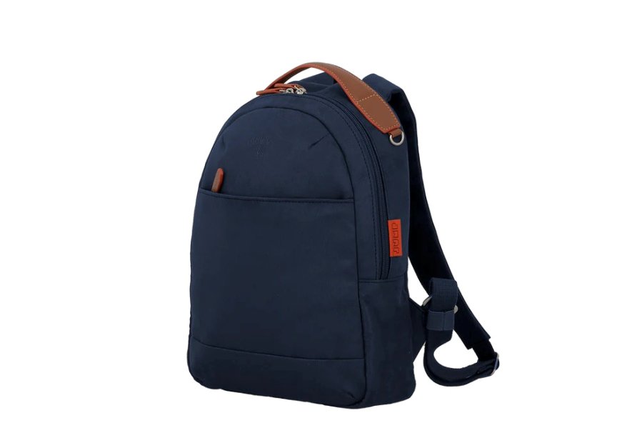 JUMP UP07 - POLYESTER/CUIR - MARINE sac à dos s jump uppsala Loisirs