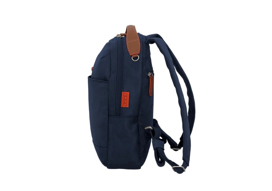 JUMP UP07 - POLYESTER/CUIR - MARINE sac à dos s jump uppsala Loisirs