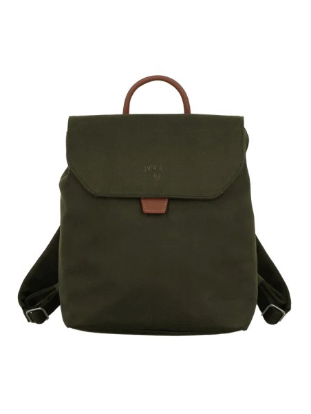 JUMP UP09 - POLYESTER/CUIR - OLIVE sac à dos rabat s jump uppsala Loisirs