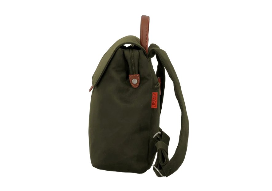 JUMP UP09 - POLYESTER/CUIR - OLIVE sac à dos rabat s jump uppsala Loisirs