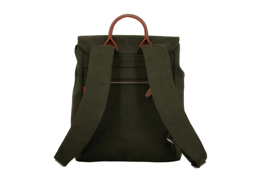 JUMP UP09 - POLYESTER/CUIR - OLIVE sac à dos rabat s jump uppsala Loisirs