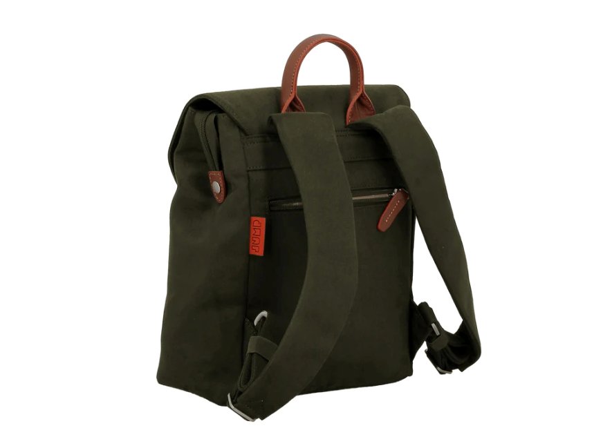 JUMP UP09 - POLYESTER/CUIR - OLIVE sac à dos rabat s jump uppsala Loisirs
