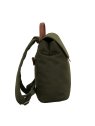 JUMP UP09 - POLYESTER/CUIR - OLIVE sac à dos rabat s jump uppsala loisirs