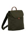 JUMP UP09 - POLYESTER/CUIR - OLIVE sac à dos rabat s jump uppsala loisirs