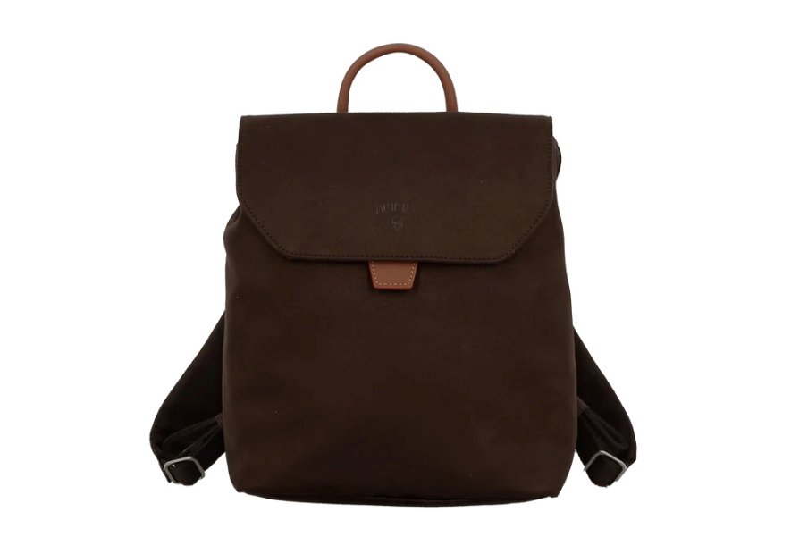 JUMP UP09 - POLYESTER/CUIR - CHOCOLAT sac à dos rabat s jump uppsala Loisirs