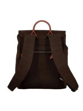 JUMP UP09 - POLYESTER/CUIR - CHOCOLAT sac à dos rabat s jump uppsala Loisirs