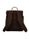 JUMP UP09 - POLYESTER/CUIR - CHOCOLAT sac à dos rabat s jump uppsala loisirs