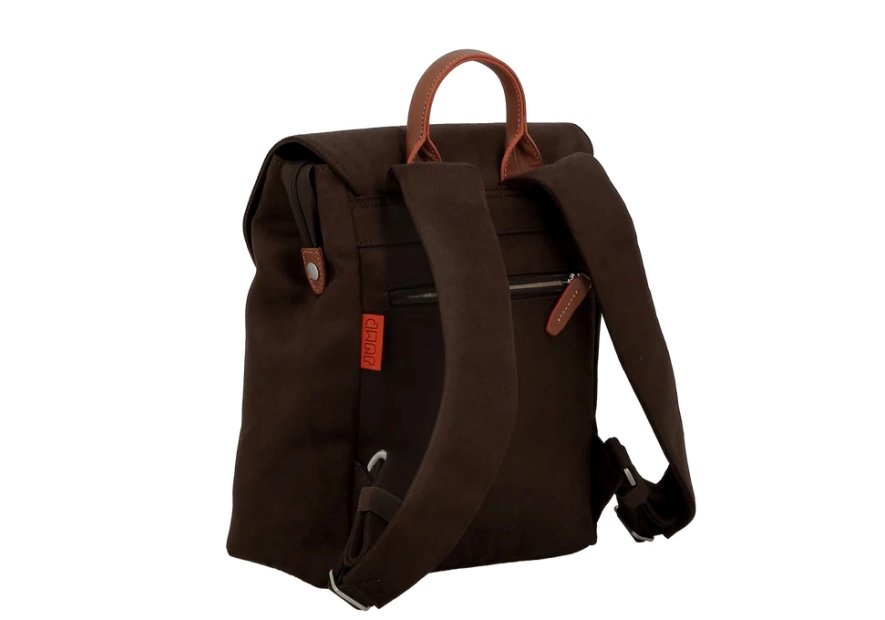 JUMP UP09 - POLYESTER/CUIR - CHOCOLAT sac à dos rabat s jump uppsala Loisirs