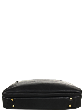 Gerard Henon 5232 - CUIR DE VACHETTE - NOIR arizona porte documents 15" Sac business