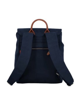 JUMP UP09 - POLYESTER/CUIR - MARINE sac à dos rabat s jump uppsala Loisirs