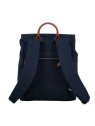 JUMP UP09 - POLYESTER/CUIR - MARINE sac à dos rabat s jump uppsala loisirs