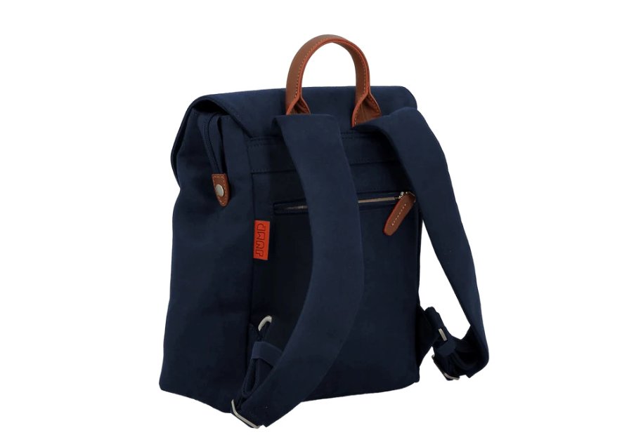 JUMP UP09 - POLYESTER/CUIR - MARINE sac à dos rabat s jump uppsala Loisirs