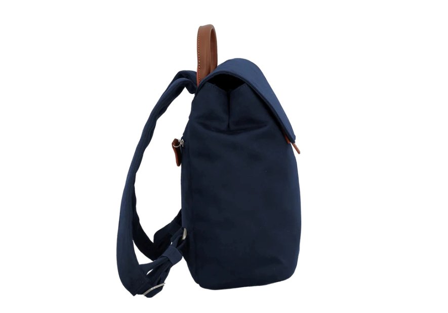 JUMP UP09 - POLYESTER/CUIR - MARINE sac à dos rabat s jump uppsala Loisirs