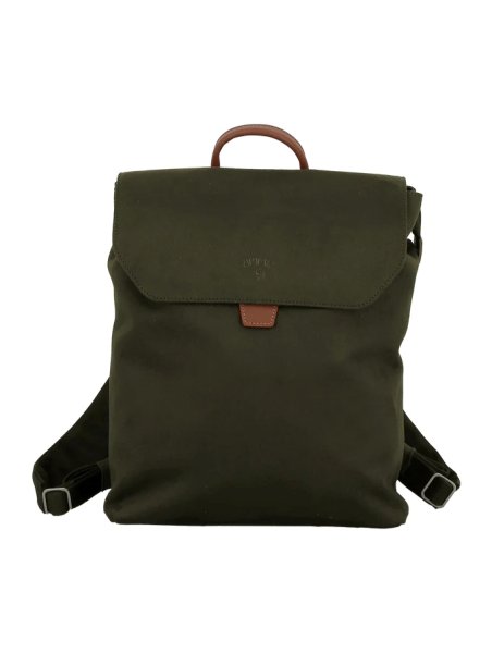 JUMP UP10 - POLYESTER/CUIR - OLIVE sac à dos rabat l jump uppasala Loisirs