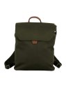 JUMP UP10 - POLYESTER/CUIR - OLIVE sac à dos rabat l jump uppasala loisirs