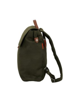 JUMP UP10 - POLYESTER/CUIR - OLIVE sac à dos rabat l jump uppasala Loisirs