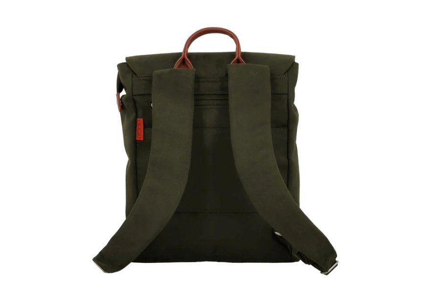 JUMP UP10 - POLYESTER/CUIR - OLIVE sac à dos rabat l jump uppasala Loisirs