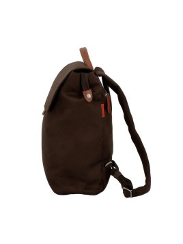 JUMP UP10 - POLYESTER/CUIR - CHOCOLAT sac à dos rabat l jump uppasala Loisirs