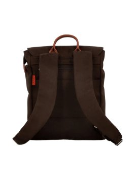 JUMP UP10 - POLYESTER/CUIR - CHOCOLAT sac à dos rabat l jump uppasala Loisirs
