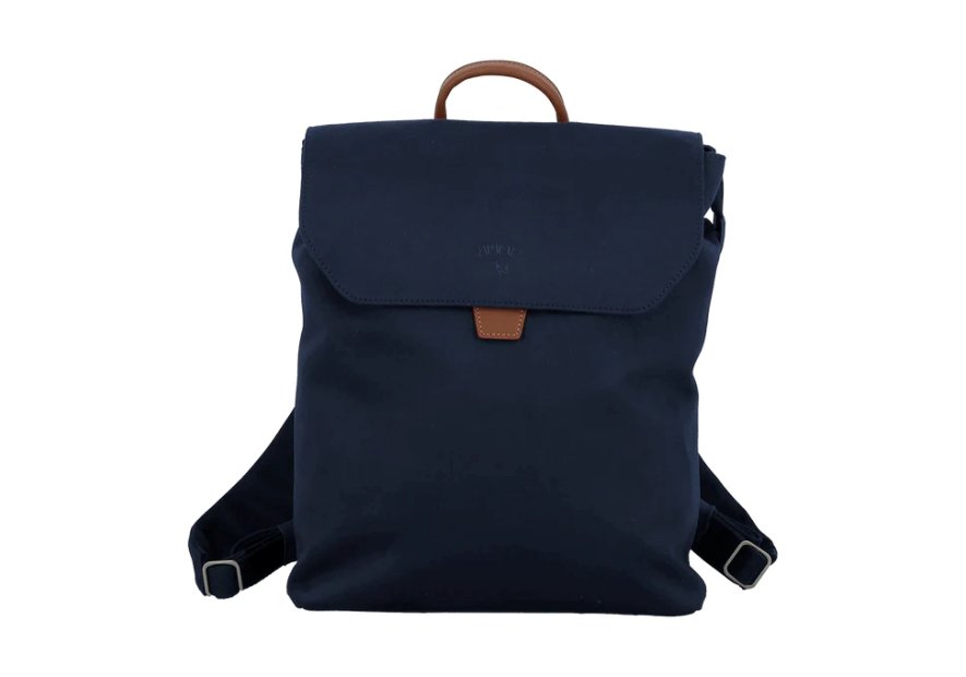 JUMP UP10 - POLYESTER/CUIR - MARINE sac à dos rabat l jump uppasala Loisirs