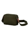JUMP UP11 - POLYESTER/CUIR - OLIVE sac bandoulière m jump uppsala sac-h-zip