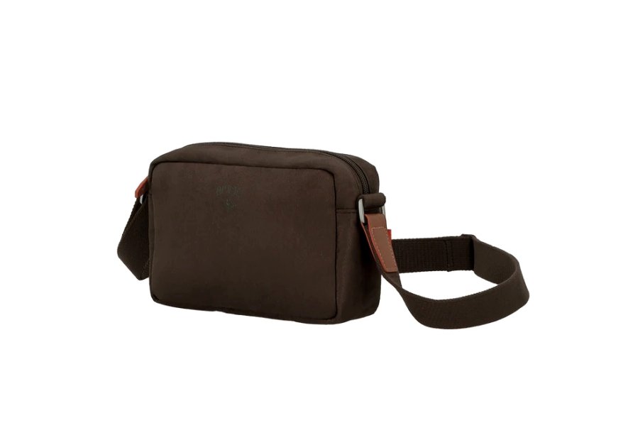 JUMP UP11 - POLYESTER/CUIR - CHOCOLAT sac bandoulière m jump uppsala sac h zip