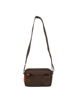 JUMP UP11 - POLYESTER/CUIR - CHOCOLAT sac bandoulière m jump uppsala sac h zip