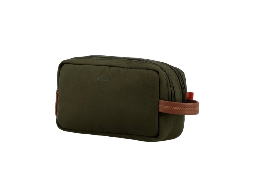 JUMP UP12 - POLYESTER/CUIR - OLIVE trousse de toilette double jump uppsala sac h zip